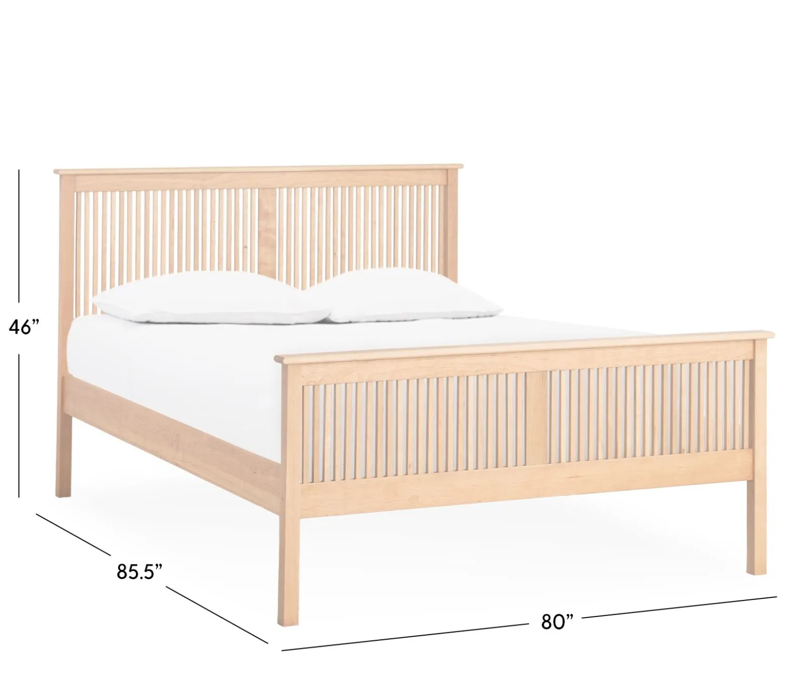 Shaker King Heritage Bed