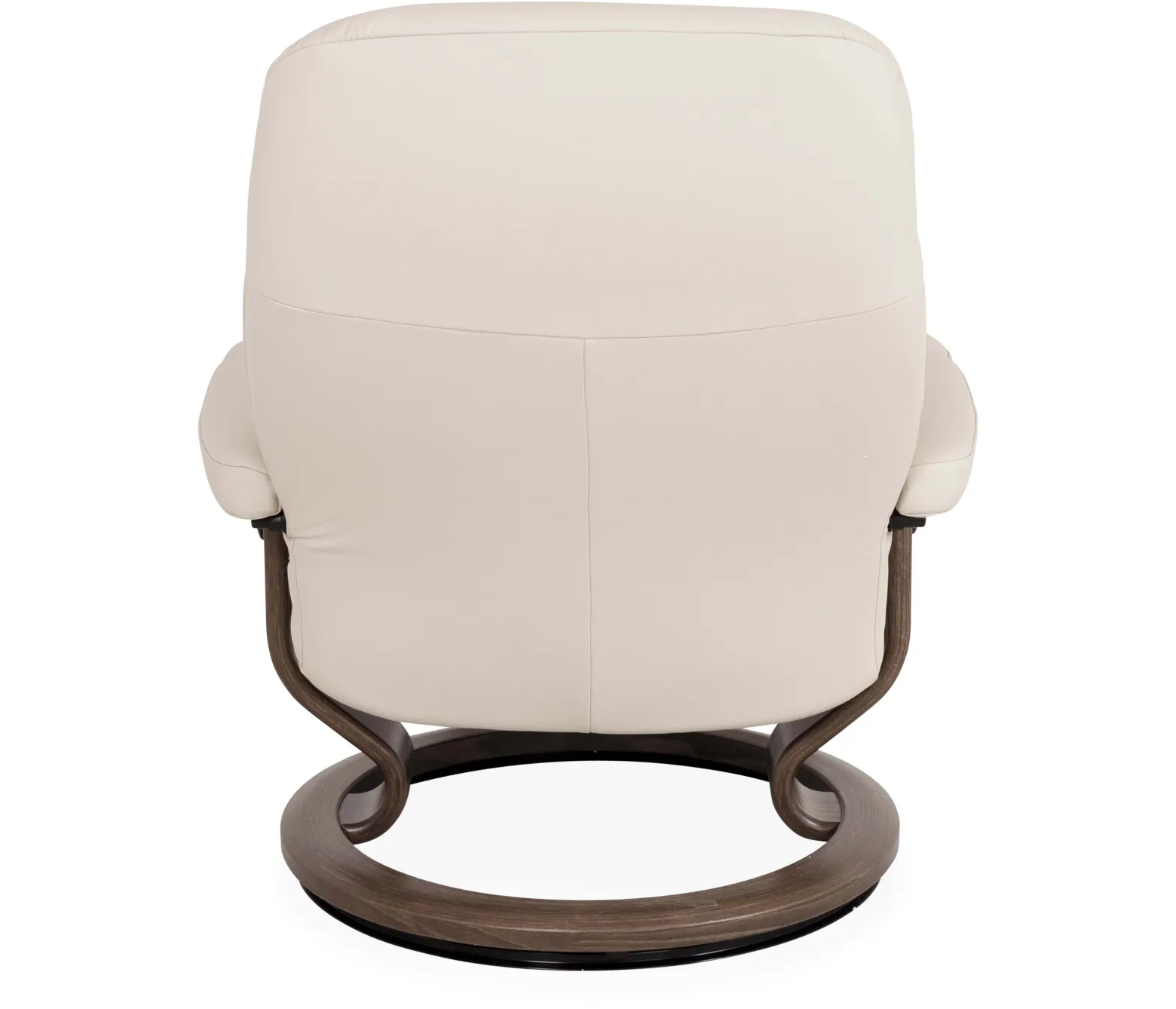 Stressless® Consul Large Classic Chair & Ottoman - Batick Cream