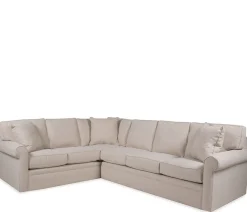 Stuart 2-Piece Crypton Sectional - RHF Sofa