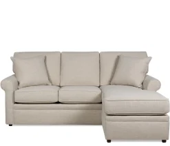 Stuart Sofa w/ Chaise Ottoman - Crypton
