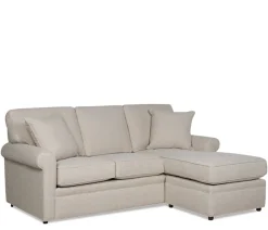 Stuart Sofa w/ Chaise Ottoman - Crypton