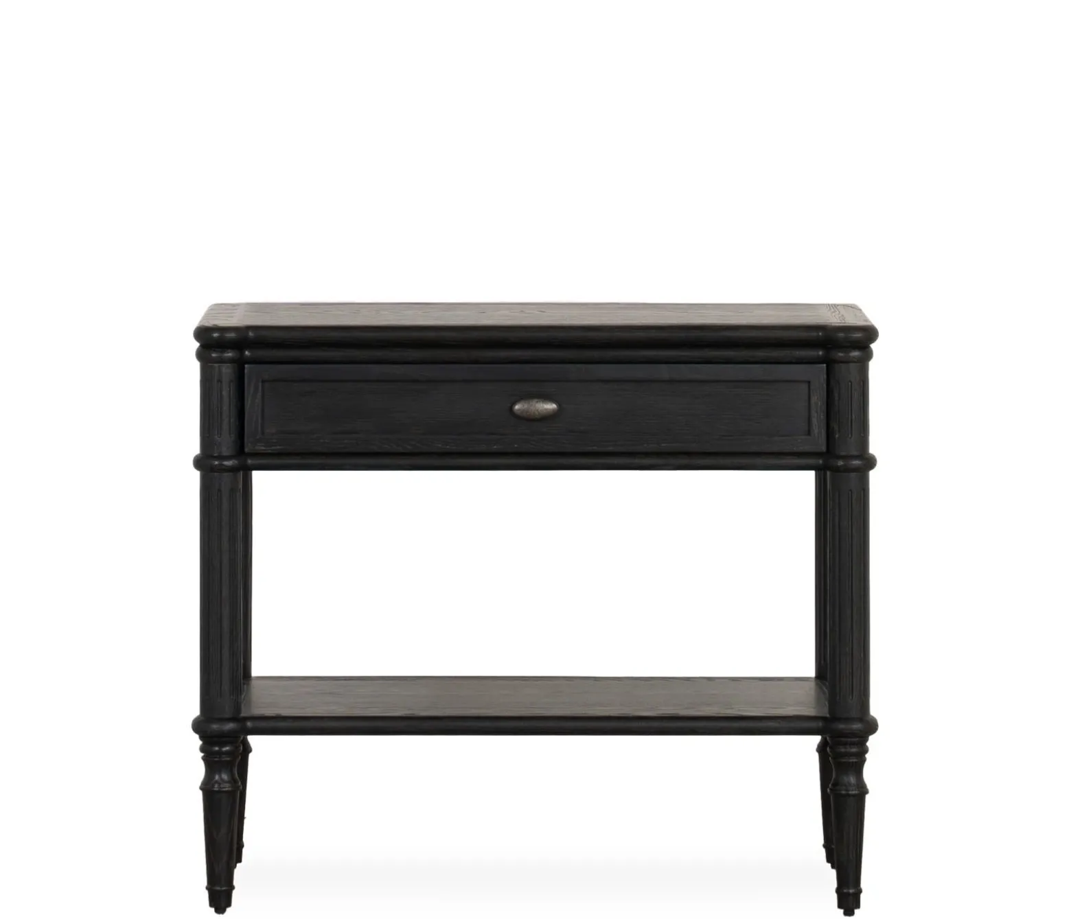 Toulouse 1-Drawer Nightstand - Black