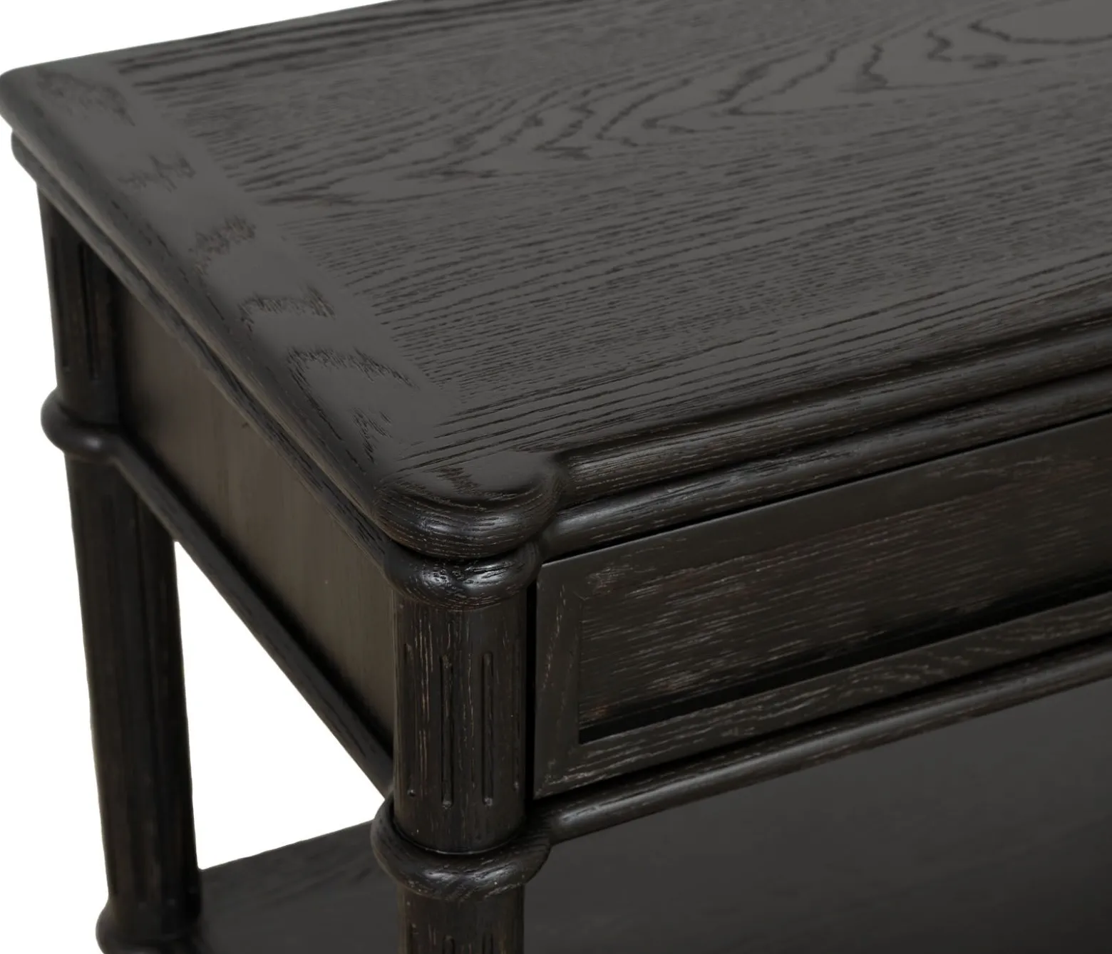 Toulouse 1-Drawer Nightstand - Black