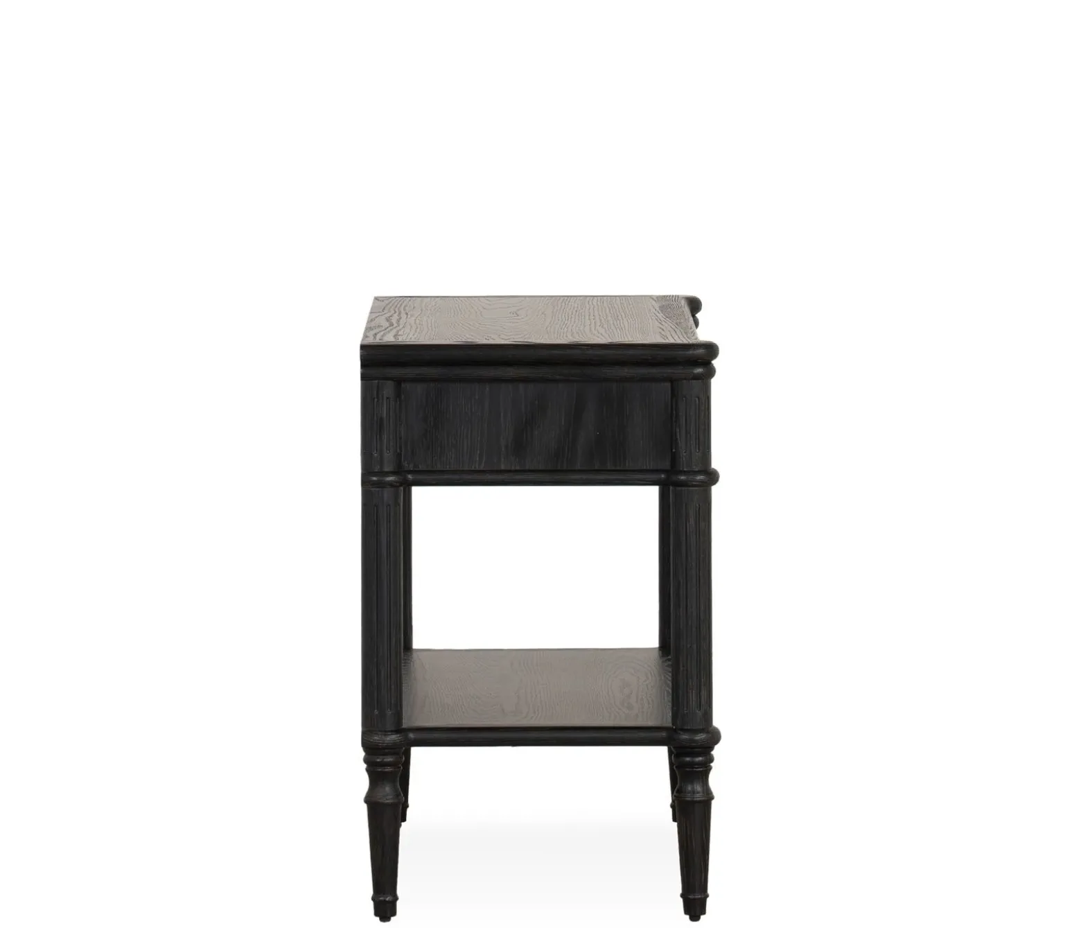 Toulouse 1-Drawer Nightstand - Black