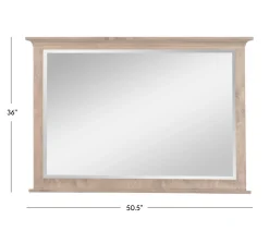Wellington Mirror - Almond