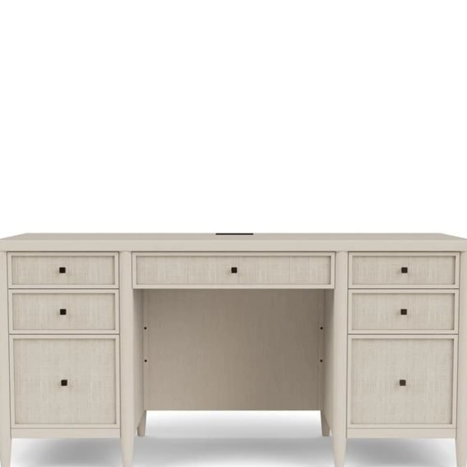 Wilmington Executive Desk - White Sand