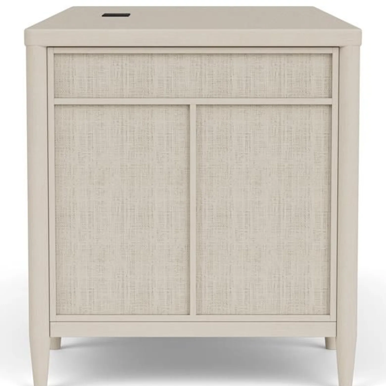 Wilmington Executive Desk - White Sand