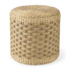 Woven Pouf