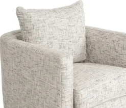 Yale Swivel Chair - Mariah Gray